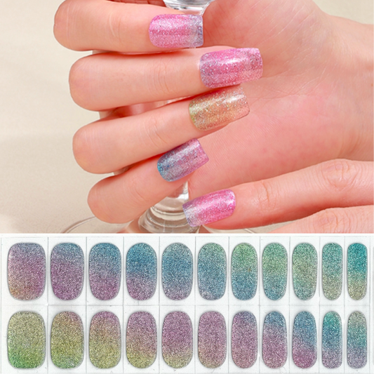 Disco Diva NO LIGHT Air Dry Gel Wraps