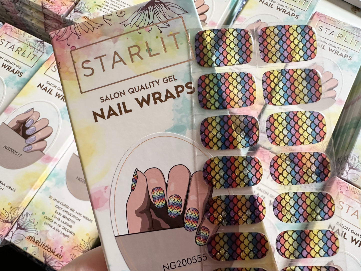 Seacrets Semi-Cured Gel Nail Wrap