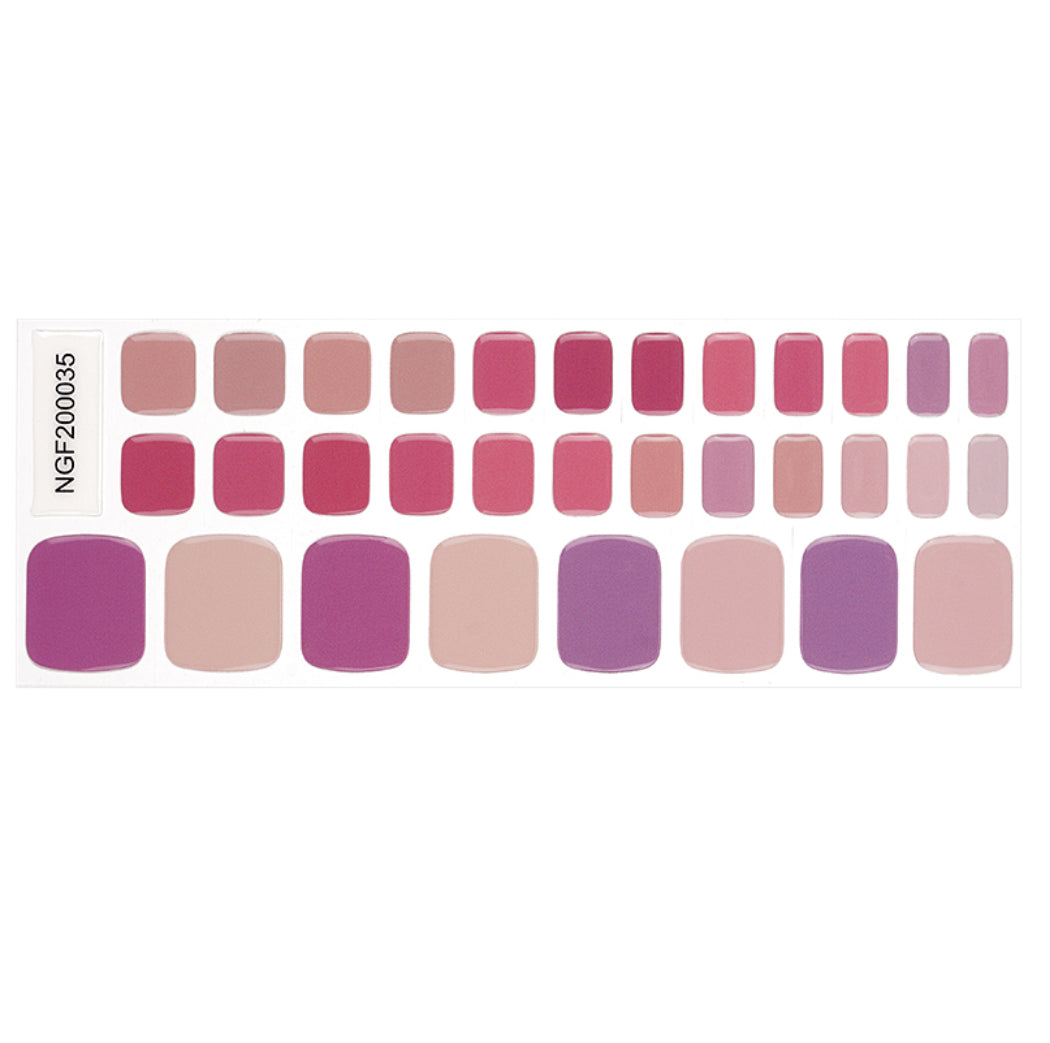 Velvet Palette Semi-Cured Gel Pedicure Wrap