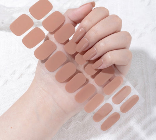 Desert Tan NO LIGHT Air Dry Gel Wraps