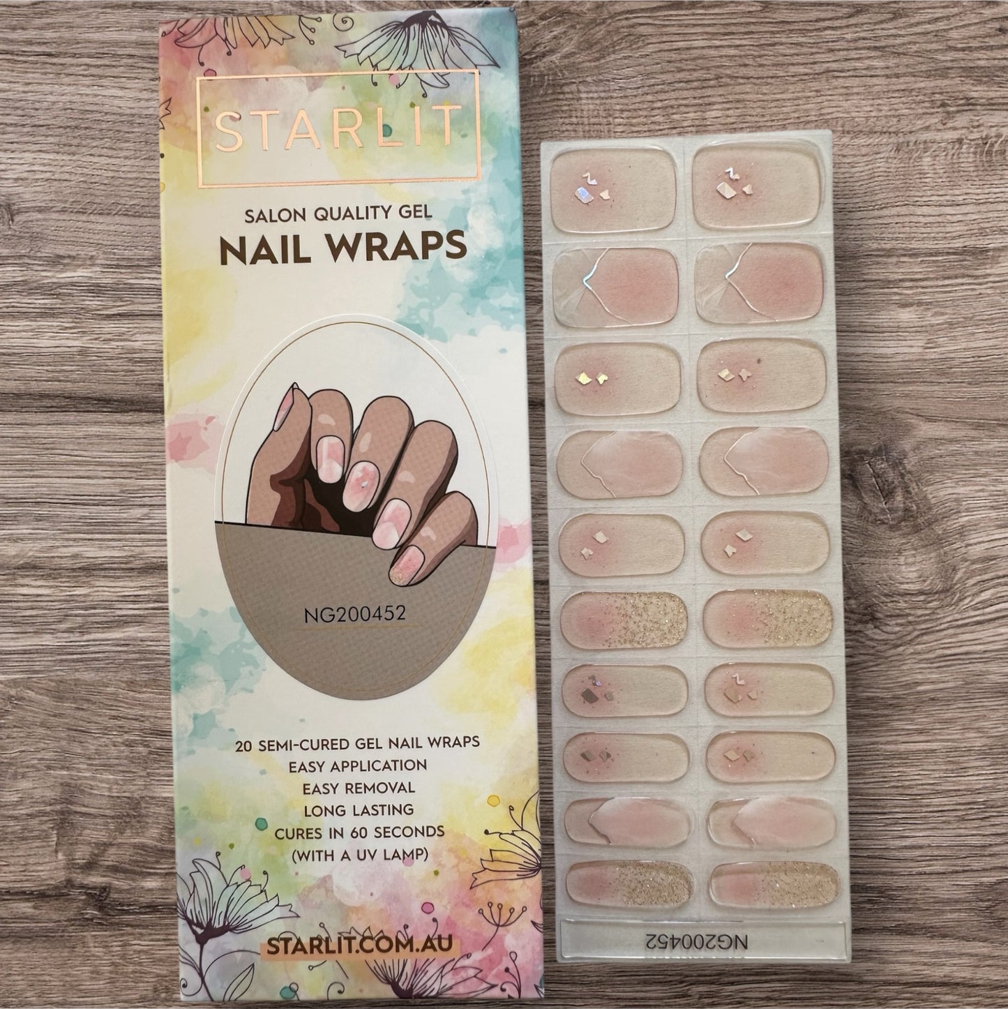 Mirage Semi-Cured Gel Nail Wrap