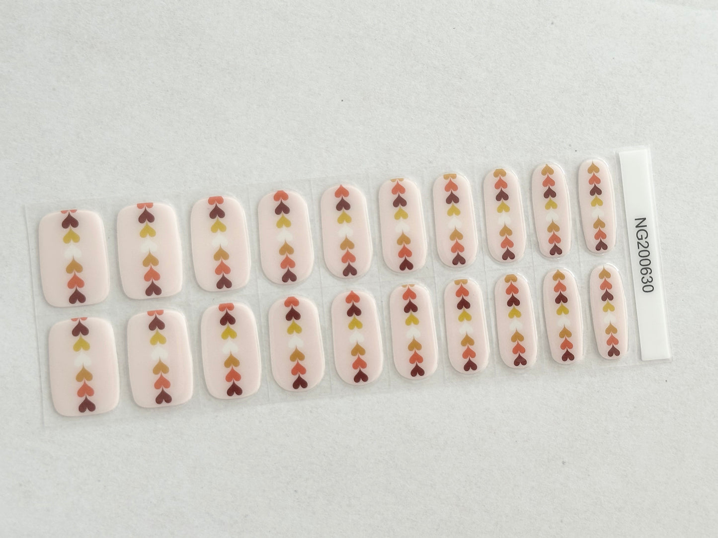 Love Lane Semi-Cured Gel Nail Wrap
