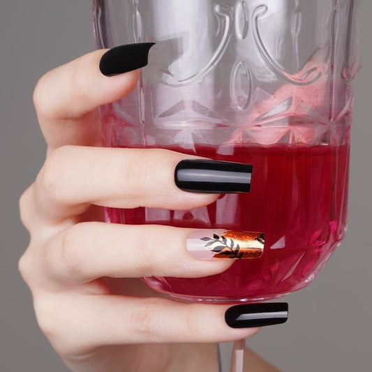 Golden Garden Semi-Cured Gellies Nail Wrap