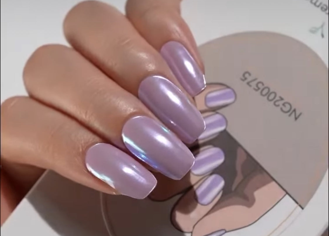 Mystic Mirror Semi-Cured Gel Nail Wrap