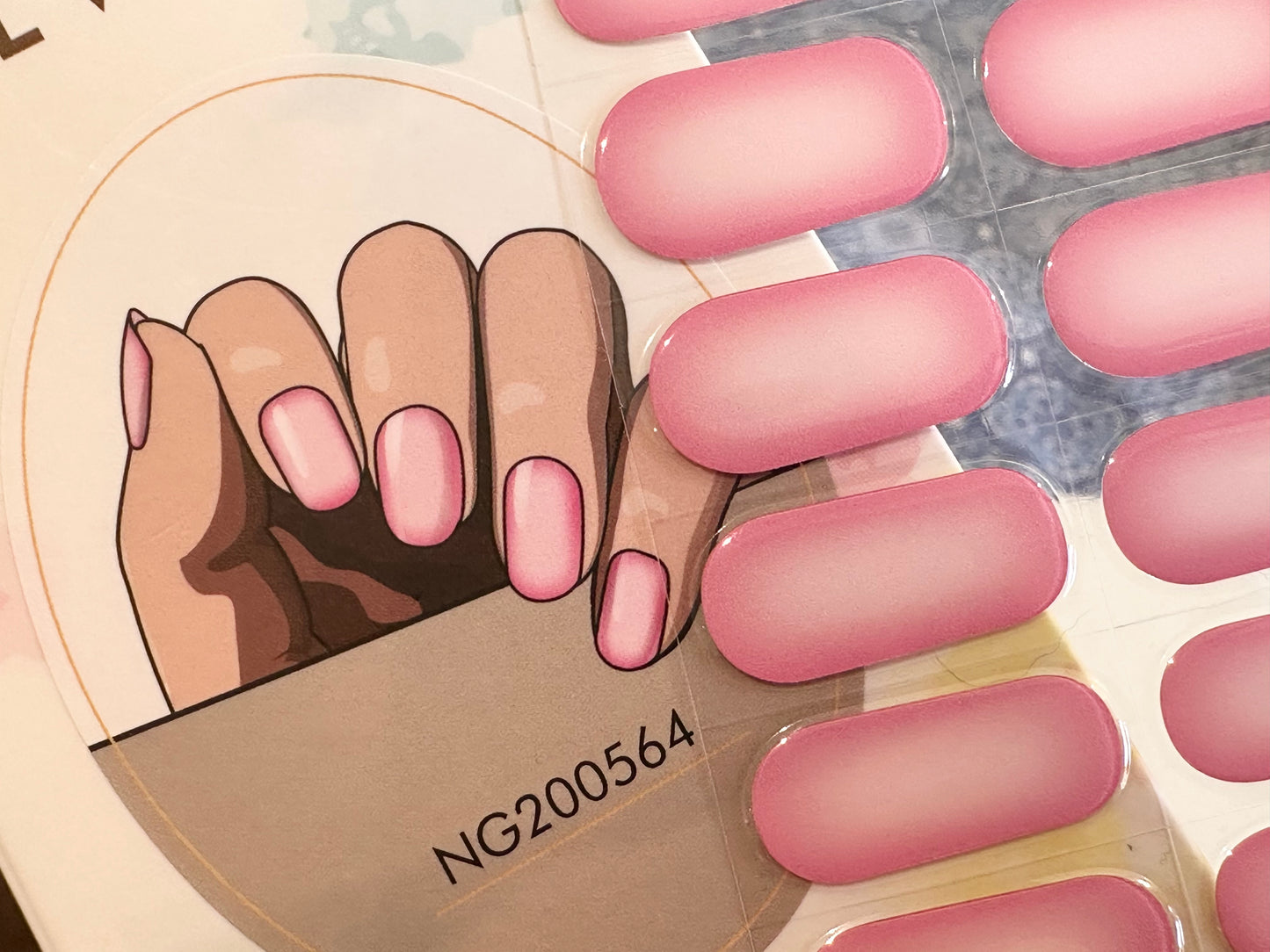 Electric Dream Semi-Cured Gel Nail Wrap