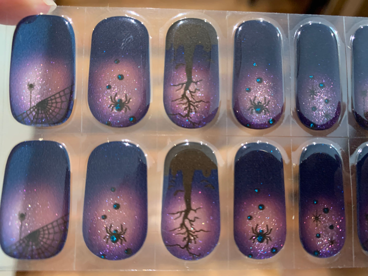 Wicked Woods Semi-Cured Gel Nail Wrap
