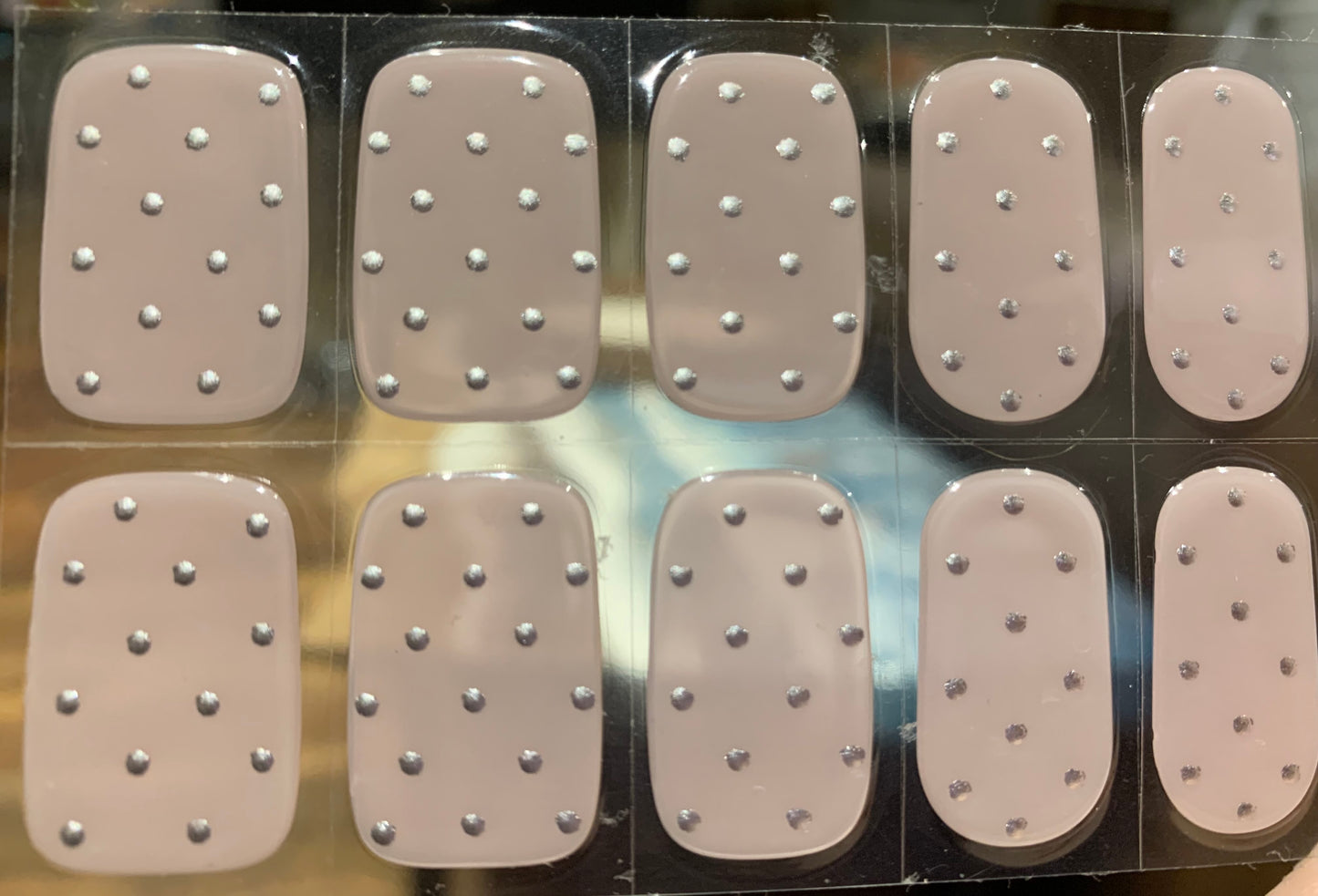 Polka Pop Semi-Cured Gel Nail Wraps