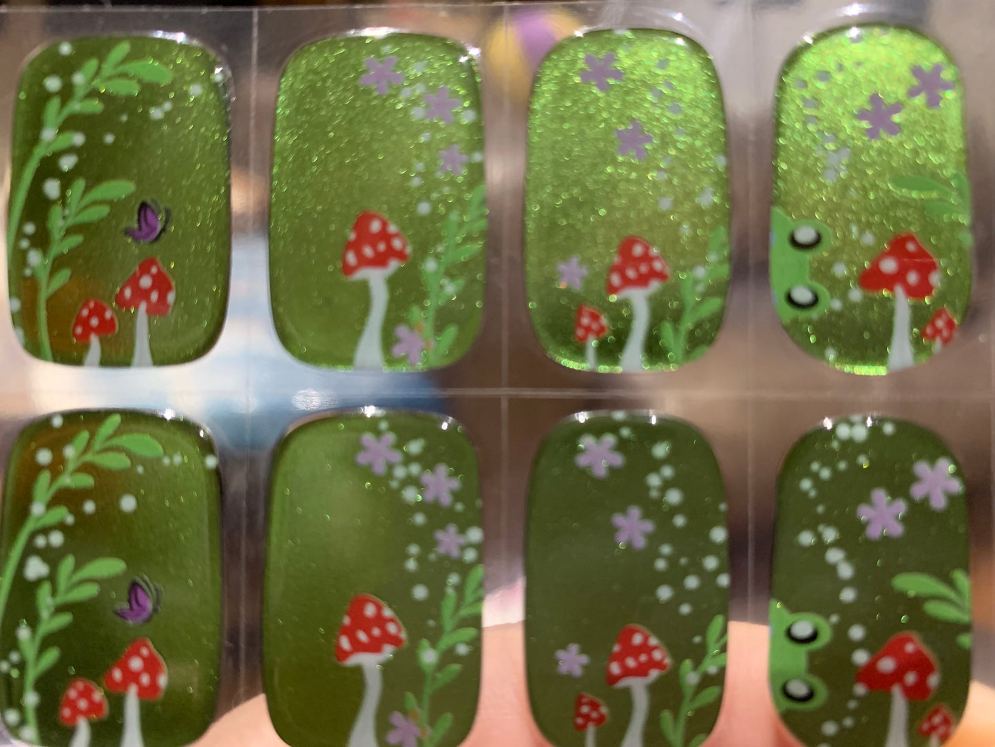 Whimsy Woods Semi-Cured Gel Nail Wraps