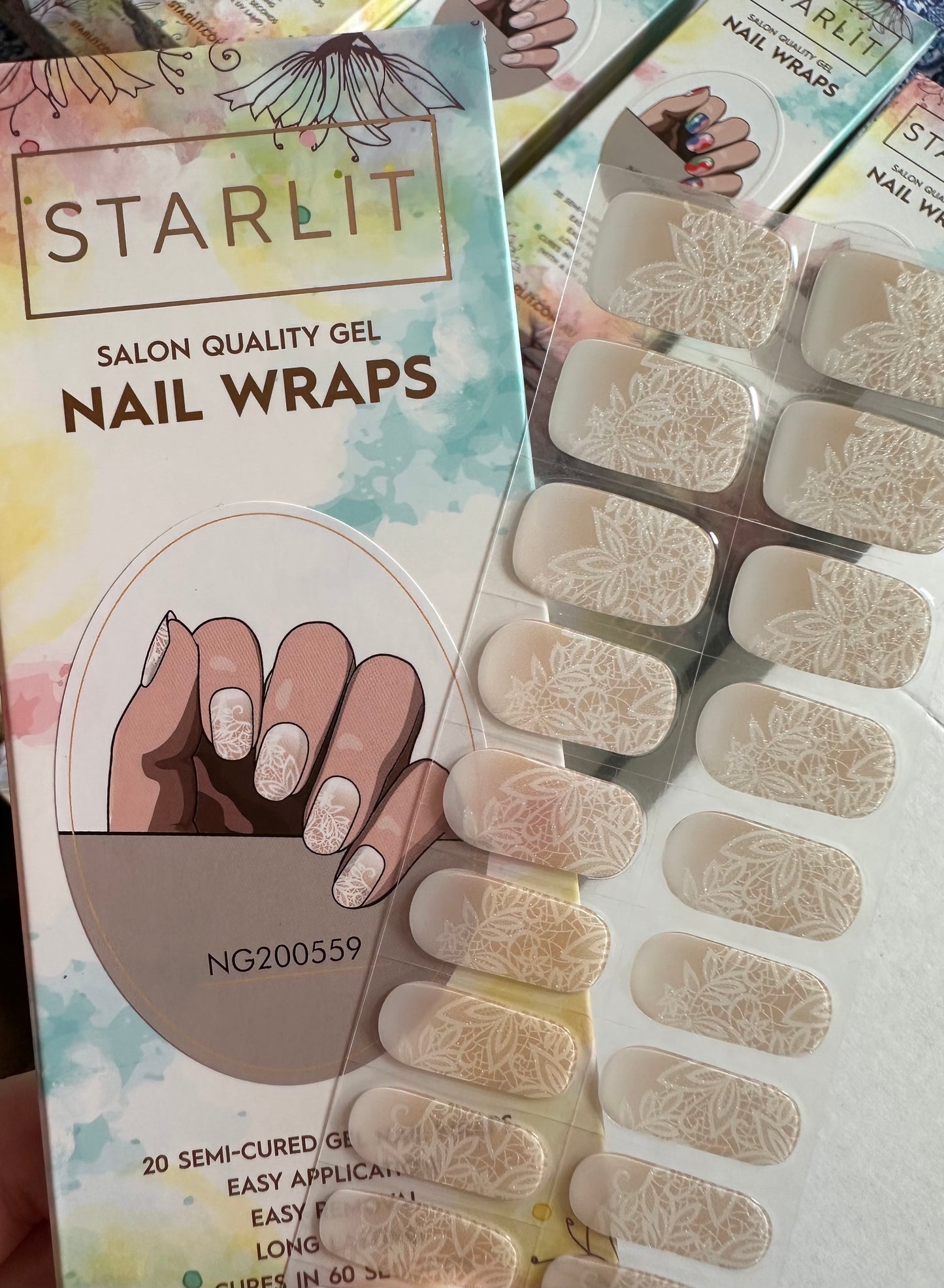 Timeless Semi-Cured Gel Nail Wrap