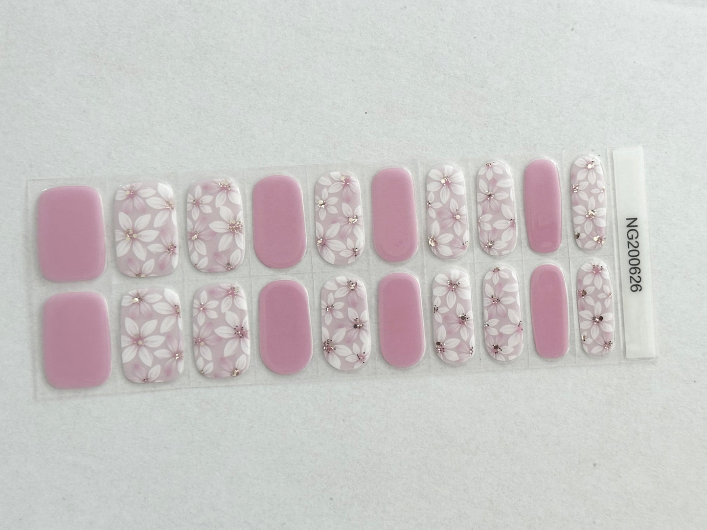 Springtime Serenade Semi-Cured Gel Nail Wrap