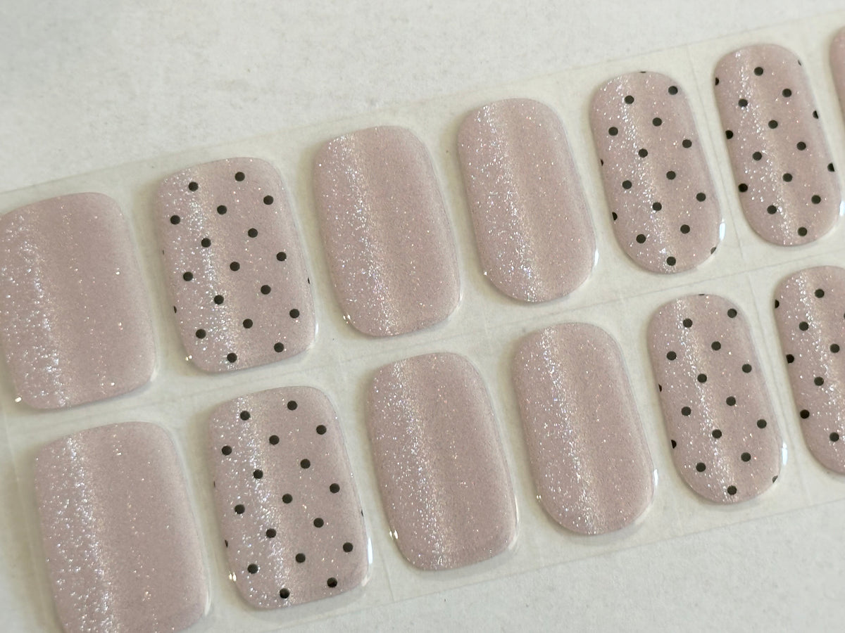 Dot Com Cat Eye Semi-Cured Gel Nail Wrap