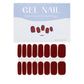Cabernet Charm Semi-Cured Gellies Nail Wrap