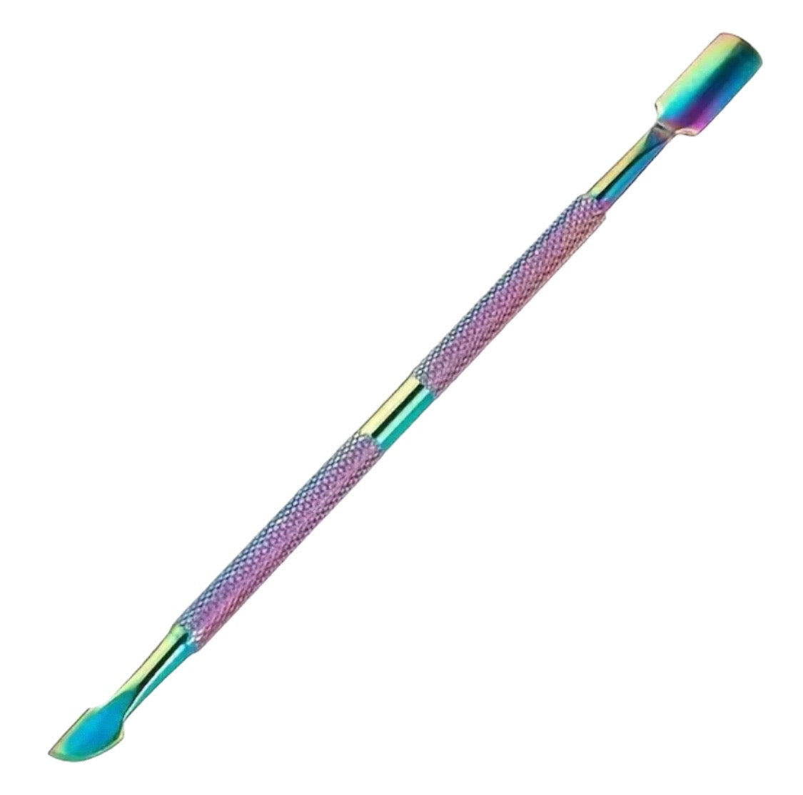 Rainbow Stainless Steel Cuticle Pusher