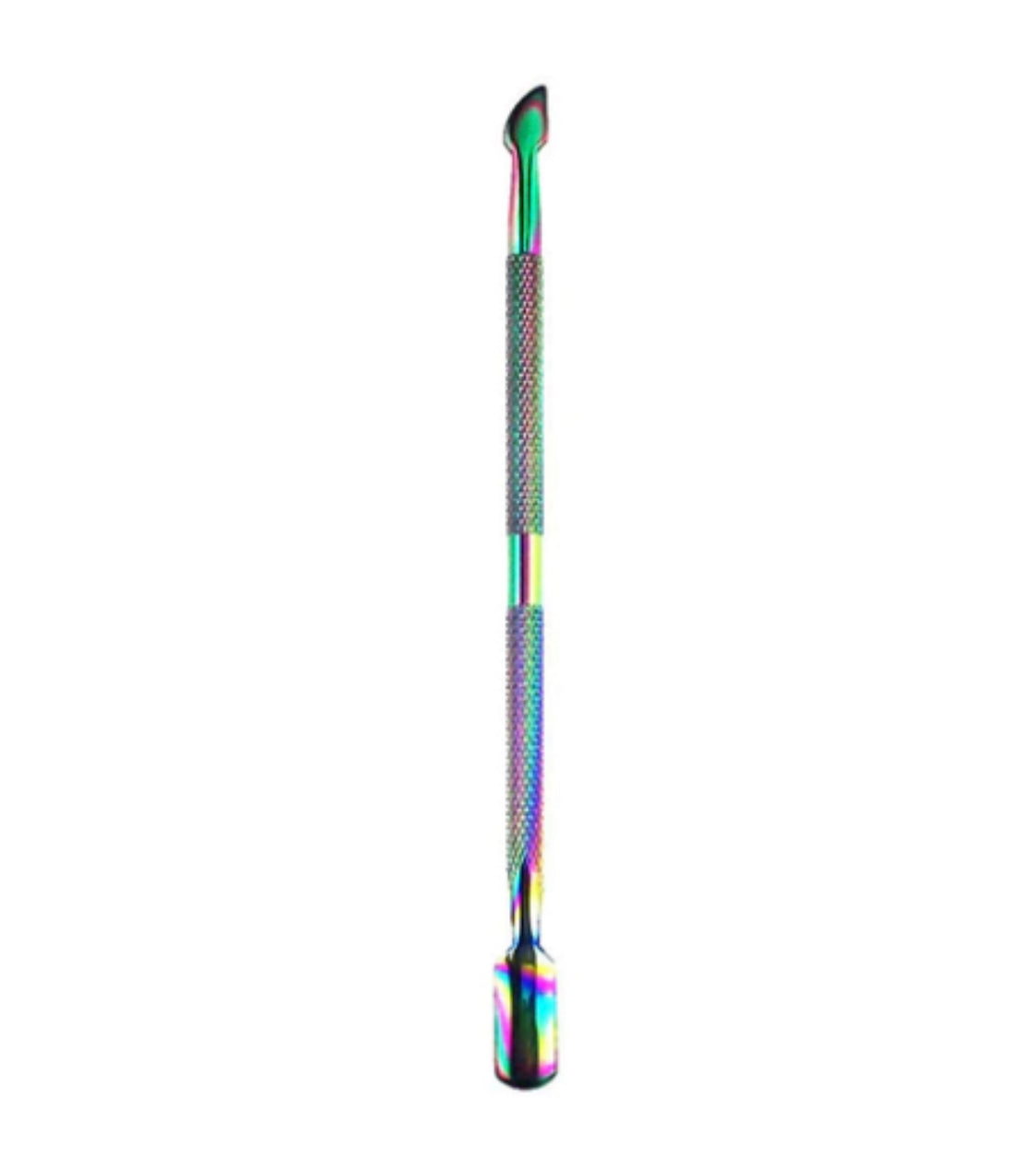 Rainbow Stainless Steel Cuticle Pusher
