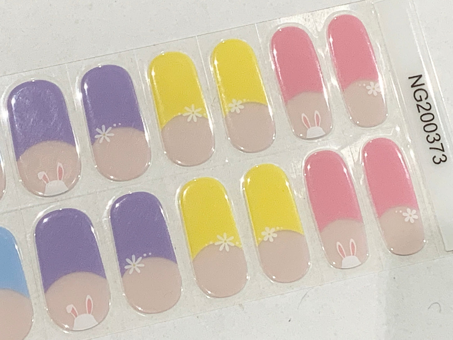 Somebunny Likes You French Semi-Cured Gel Nail Wrap