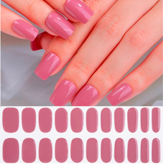 Dusty Pink NO LIGHT Air Dry Gel Wraps