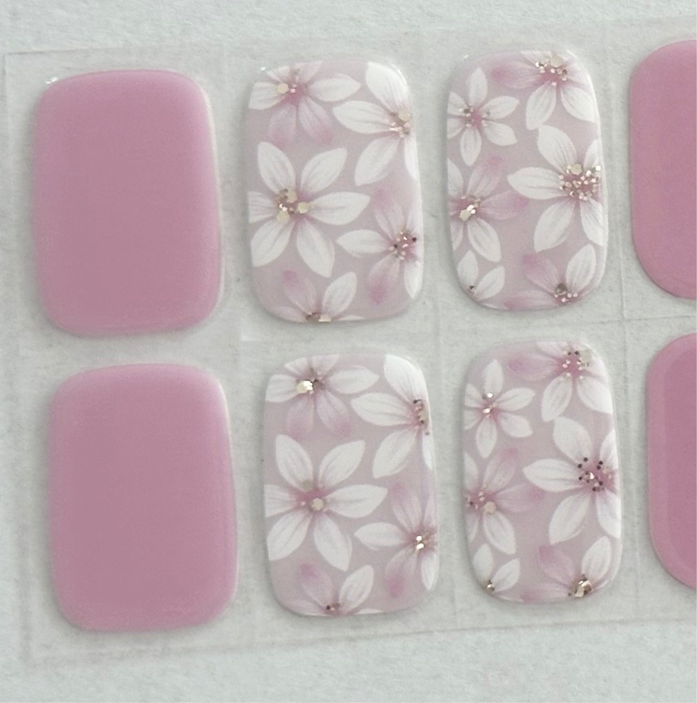 Springtime Serenade Semi-Cured Gel Nail Wrap