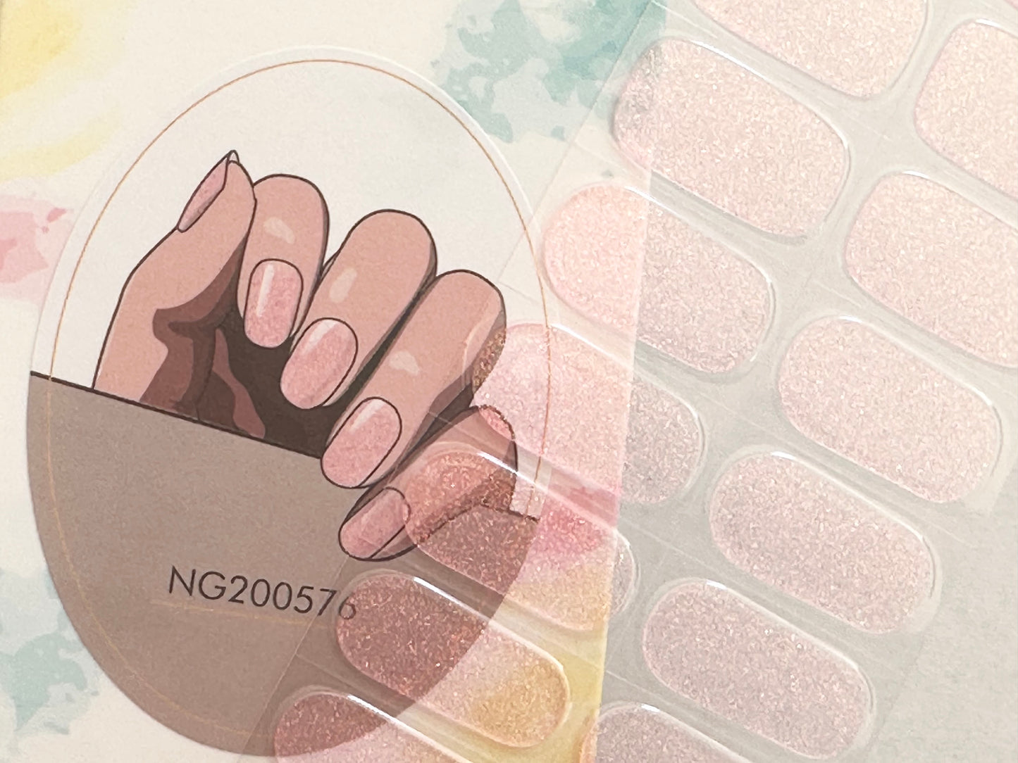Fairy Sneeze Semi-Cured Gel Nail Wrap