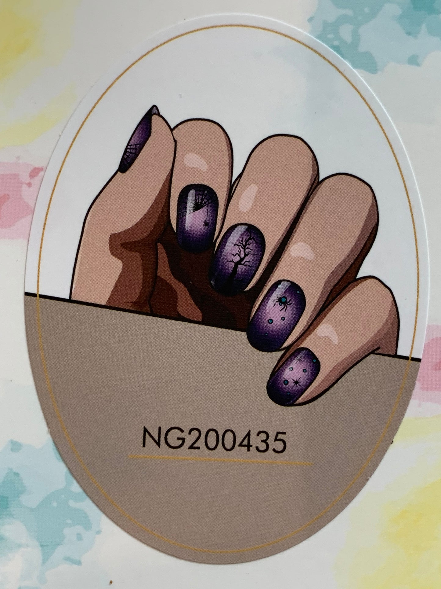Wicked Woods Semi-Cured Gel Nail Wrap