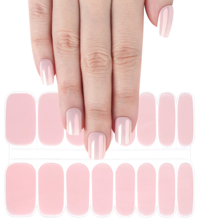 Blossom Blush Semi-Cured Gellies Nail Wrap