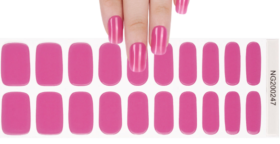 Flirty Semi-Cured Gel Nail Wrap