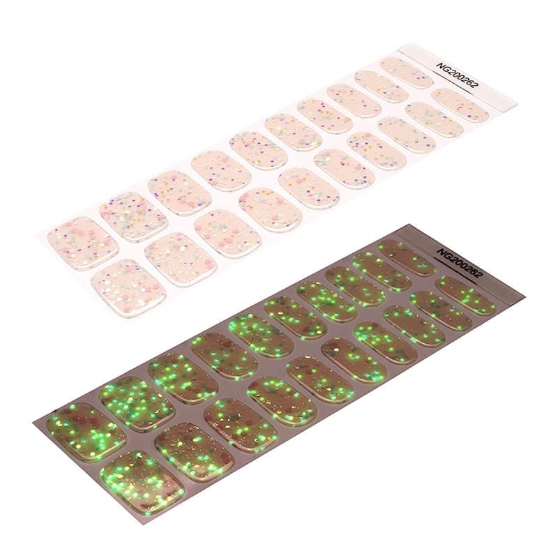 Pixie Dust Semi-Cured Gel Nail Wraps (Glow In The Dark)