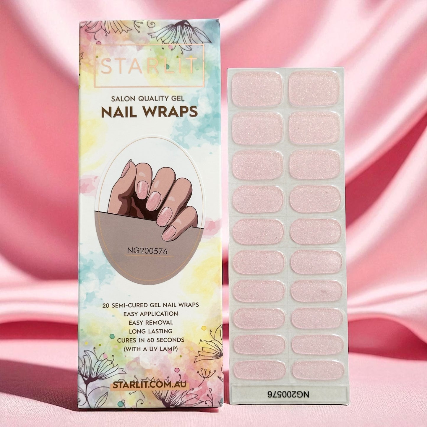 Fairy Sneeze Semi-Cured Gel Nail Wrap