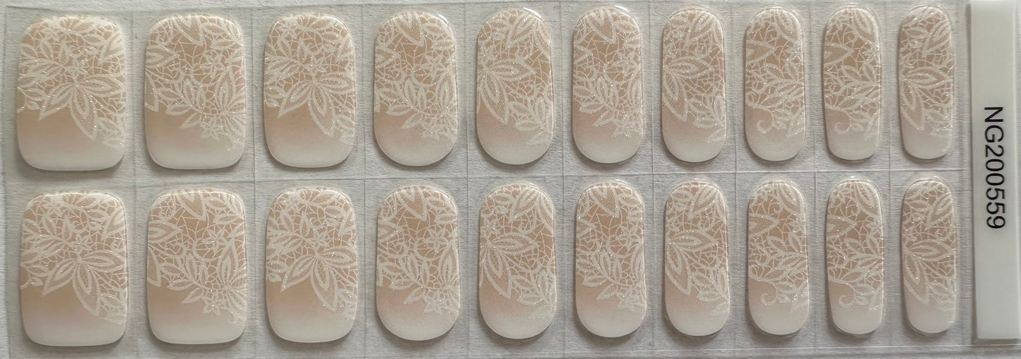 Timeless Semi-Cured Gel Nail Wrap