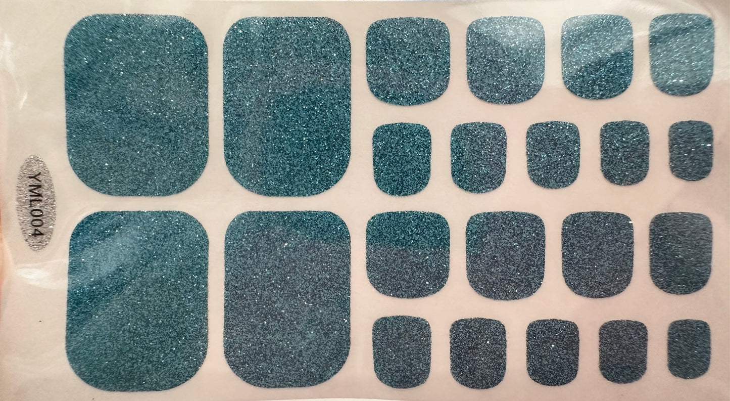 Teal Pedicure (YML004)