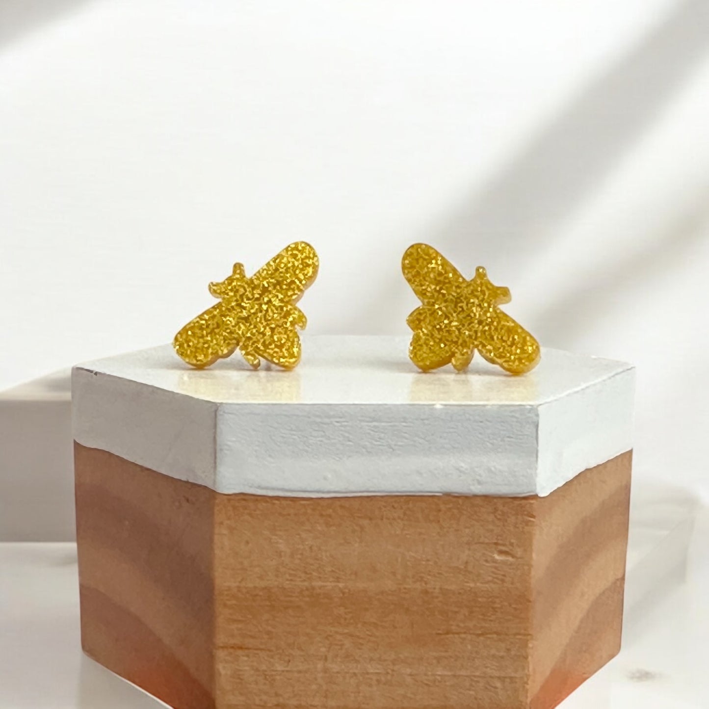‘Buzzy Bees' Mini Stud Earrings