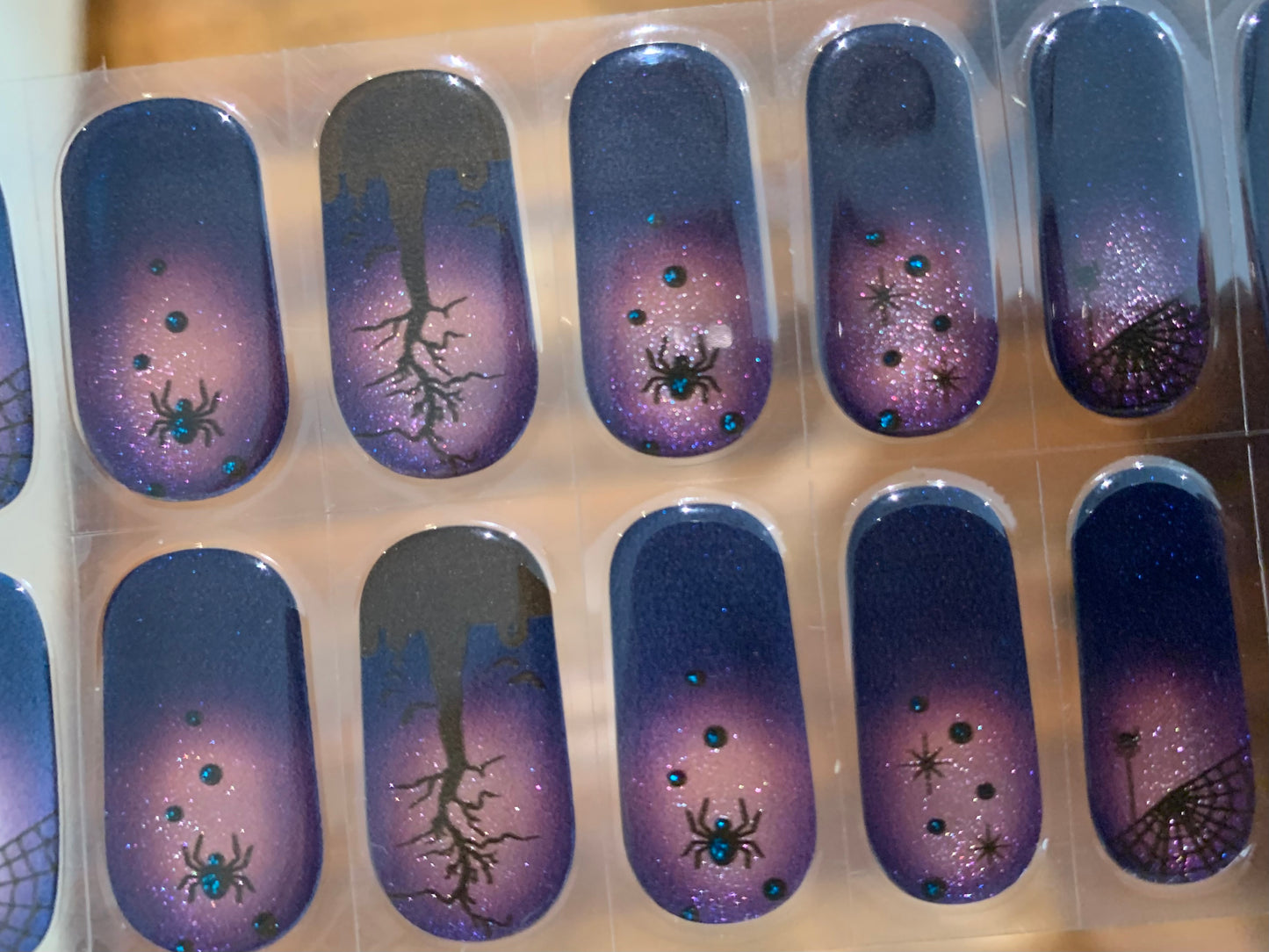 Wicked Woods Semi-Cured Gel Nail Wrap