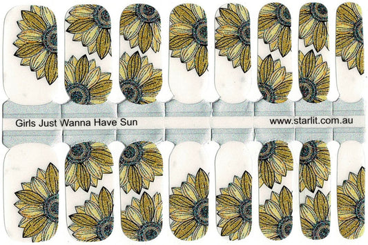 Girls Just Wanna Have Sun - Yellow (Transparent)