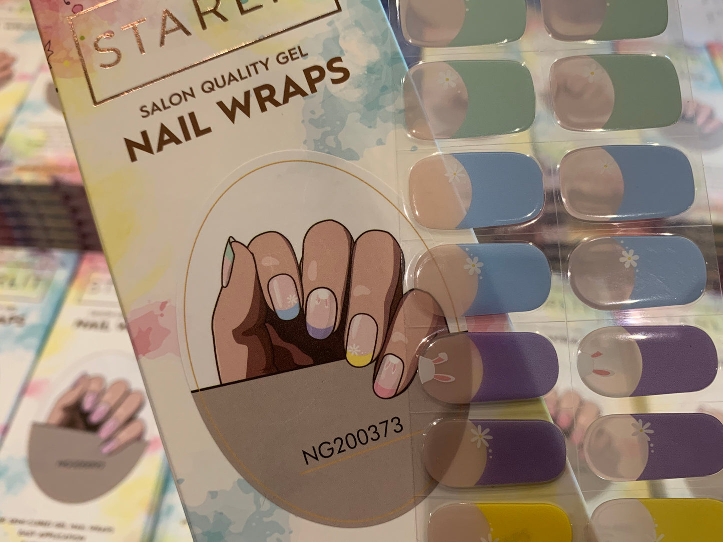 Somebunny Likes You French Semi-Cured Gel Nail Wrap