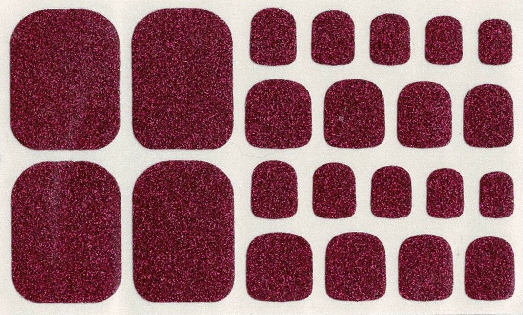 Wine Berry Pedicure (YML016)