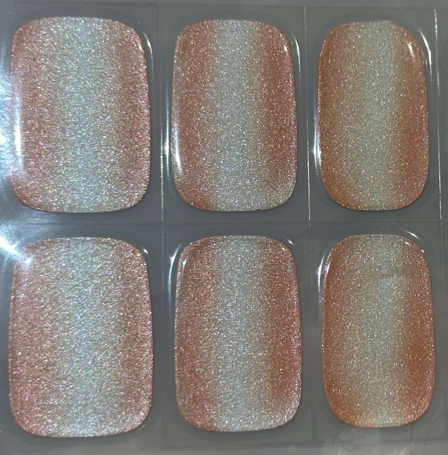 Peach Perfect NO UV LIGHT Air Dry Gel Wraps