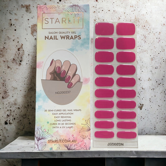 Rosy Cheeks Semi-Cured Gel Nail Wraps