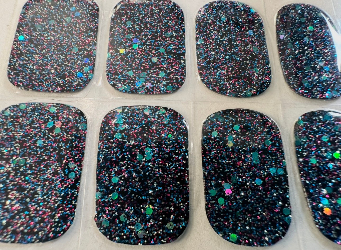 Dark Matter Semi-Cured Gel Nail Wrap