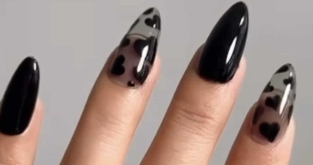Midnight Passion Semi-Cured Gellies Nail Wrap