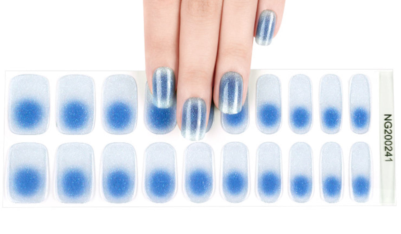Frozen Touch Semi-Cured Gel Nail Wrap