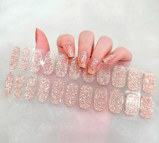 Sparkling Rosé NO LIGHT Air Dry Gel Wraps