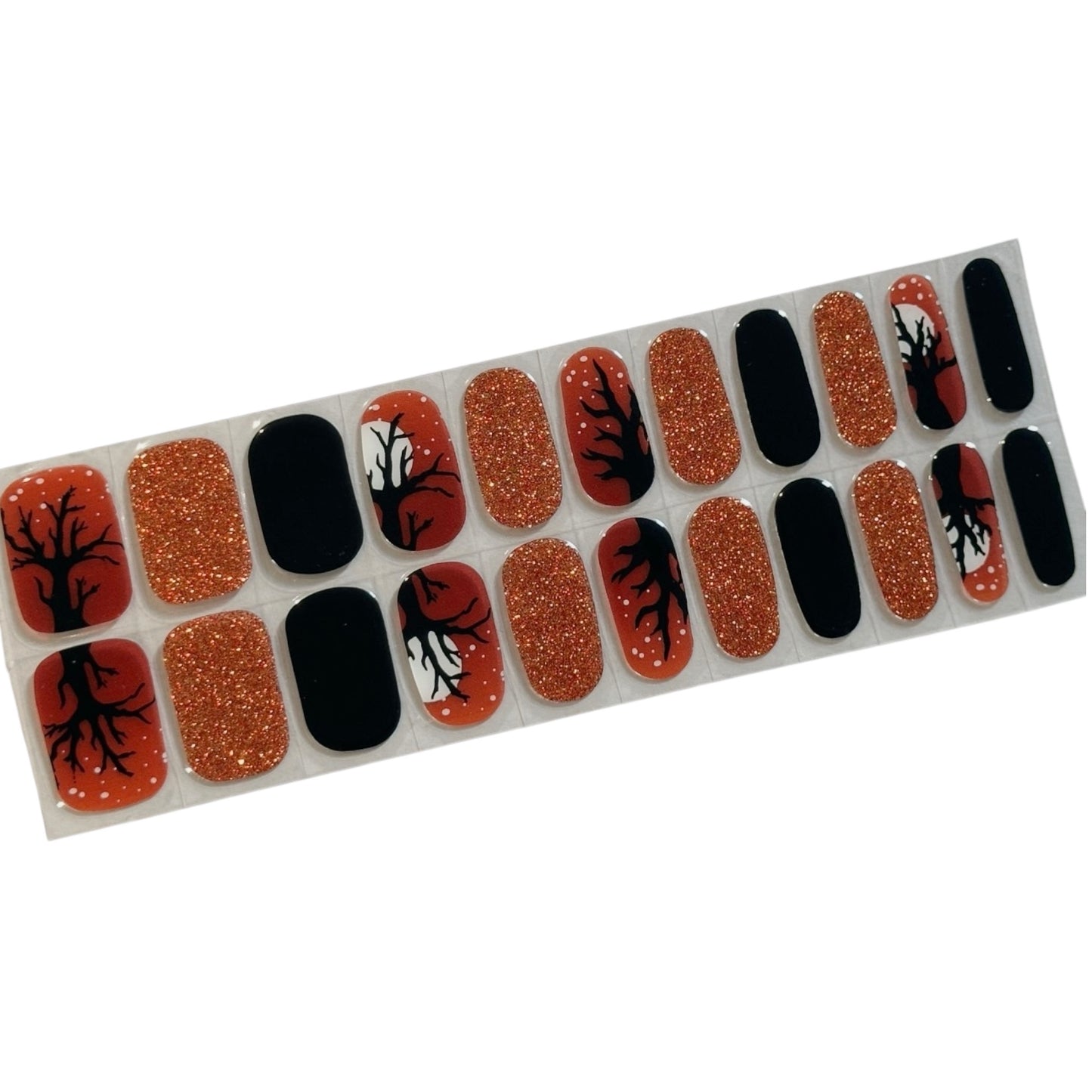 Midnight Woods Semi-Cured Gel Nail Wrap