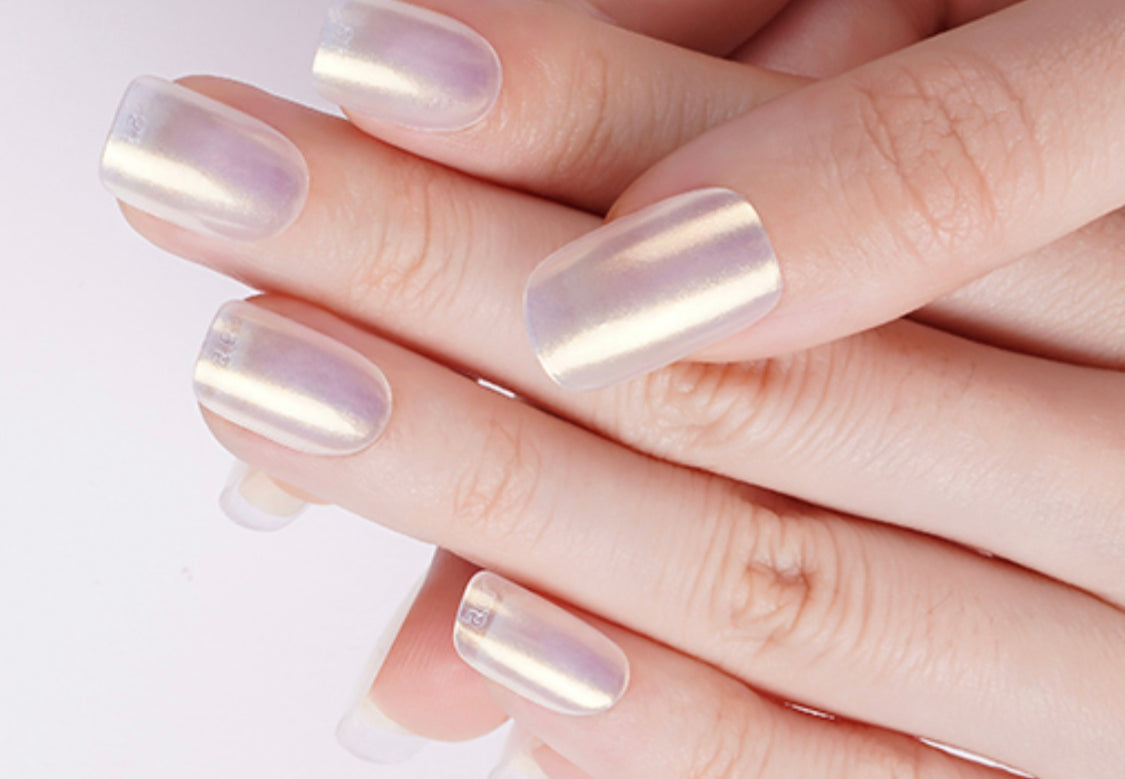 Glazed Semi-Cured Gellies Nail Wrap