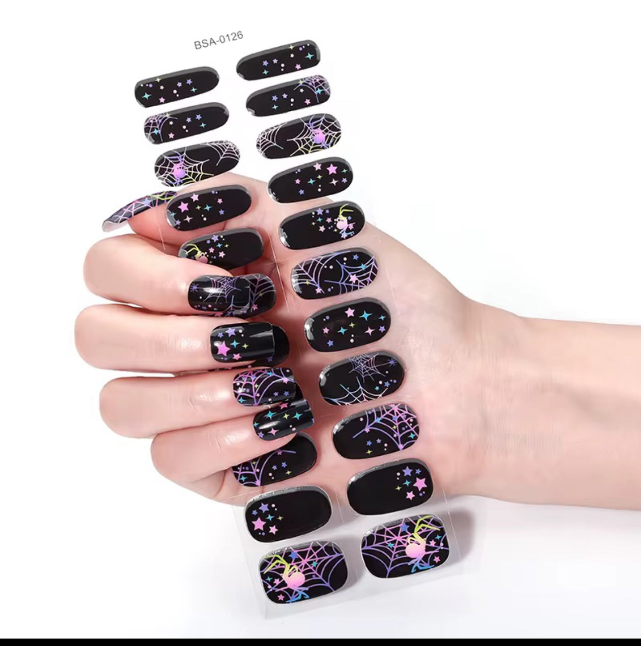Cosmic Creeper NO LIGHT Air Dry Gel Wraps
