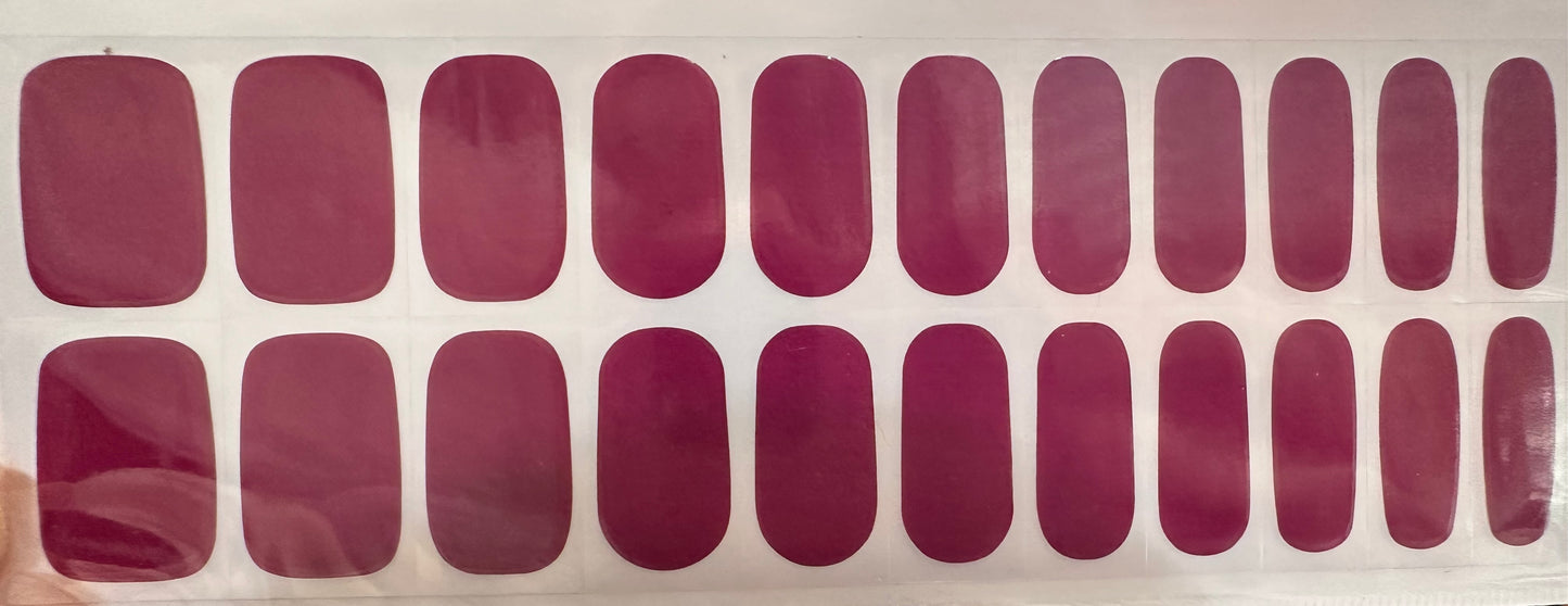 Berry NO LIGHT Air Dry Gel Wraps