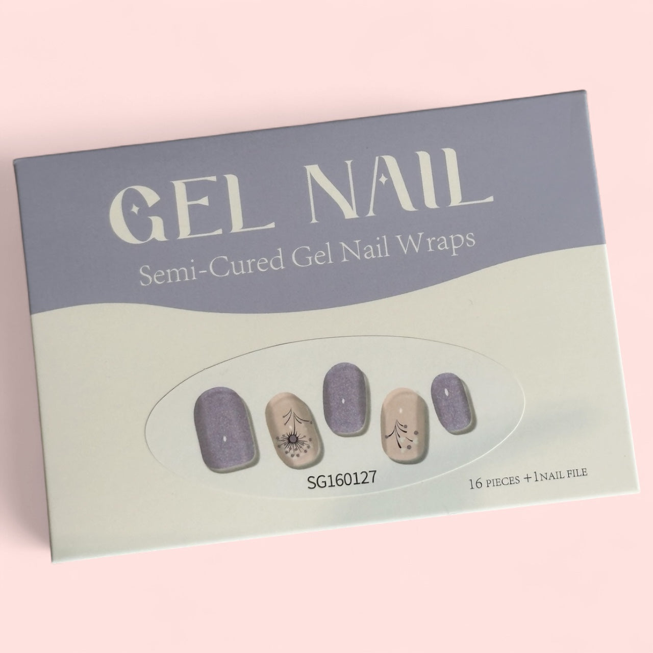 Blooming Affection Semi-Cured Gellies Nail Wrap