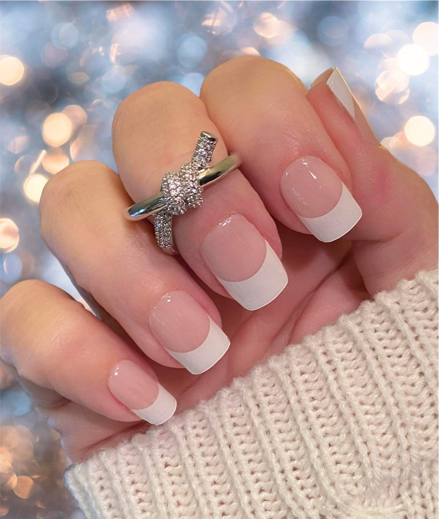 Classic French (Long nail bed)
