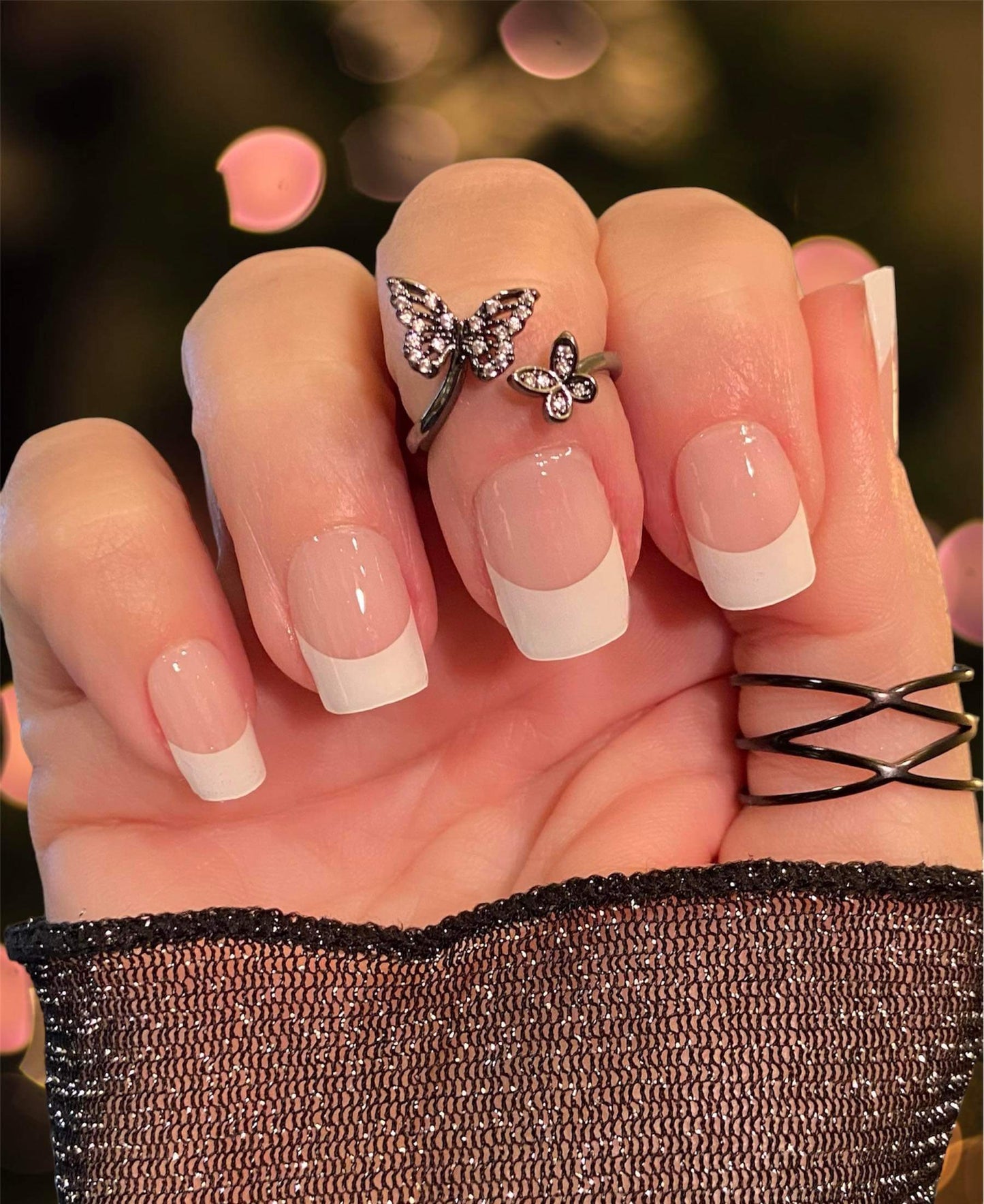 Classic French (Long nail bed)