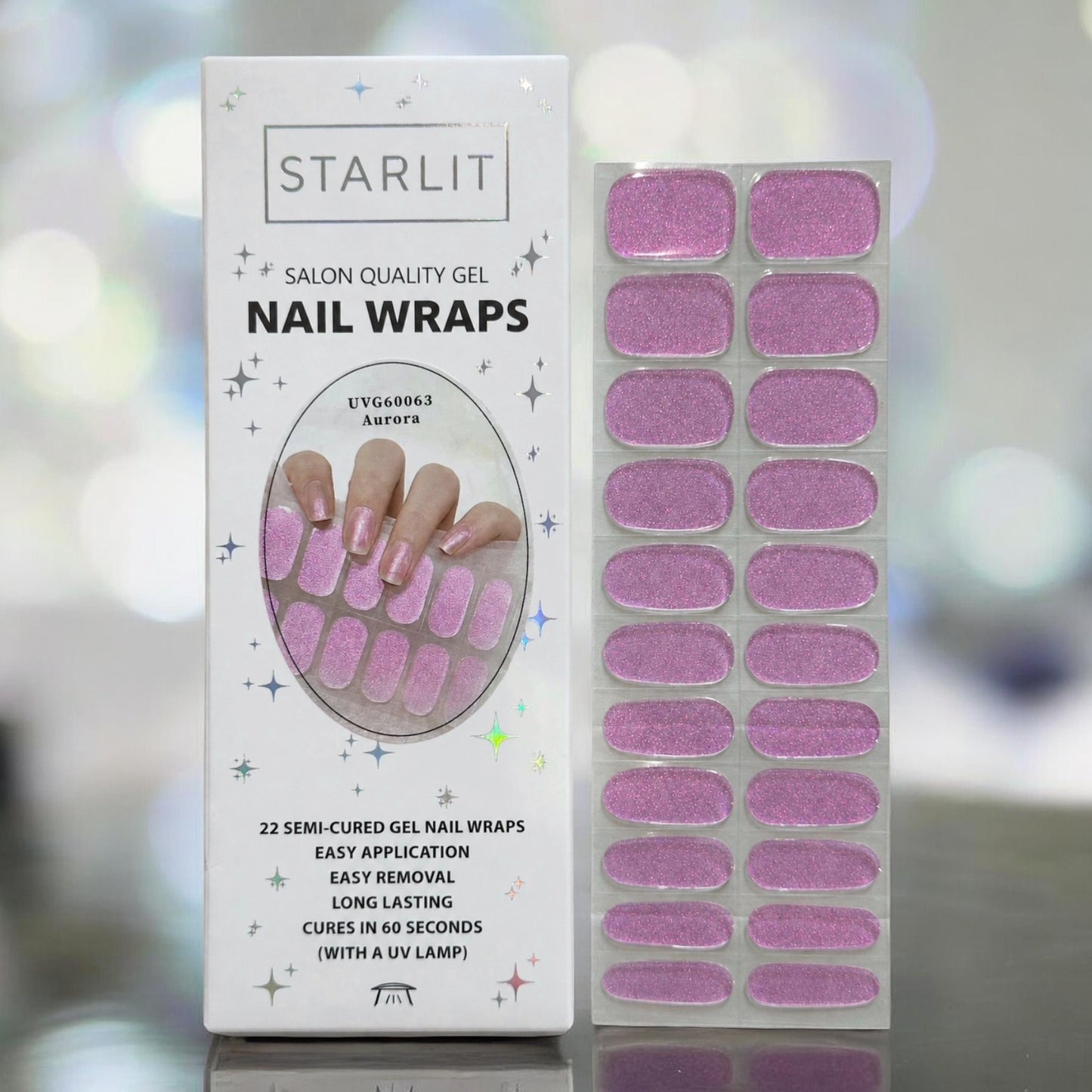 Lustre Semi-Cured Gel Nail Wrap