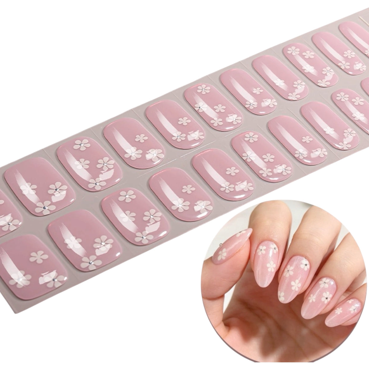 Bloom Sweet Bloom NO UV LIGHT Air Dry Gel Wraps