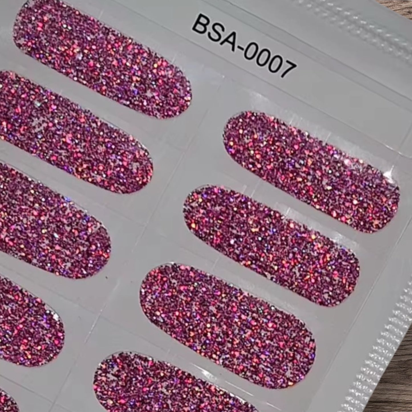 Sequined NO LIGHT Air Dry Gel Wraps